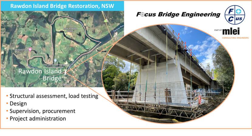 Rawdon Island Bridge Restoration NSW