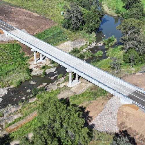 Yarraman Road Bridge over Wybong Creek