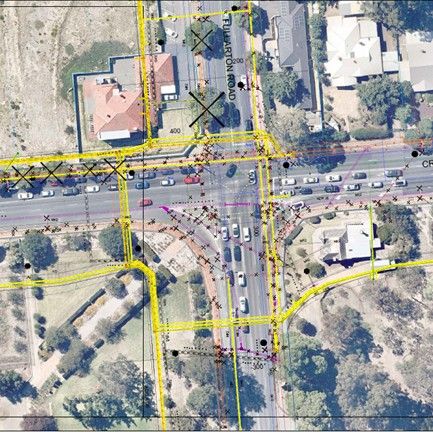 Fullarton-Cross Roads Intersection
