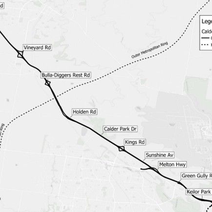 Calder Freeway Corridor Study, VIC